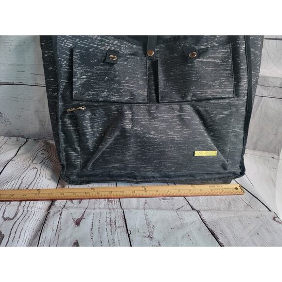 Jenni Chan Broadway Reversible Tote Bag Black NEW - Picture 5 of 13